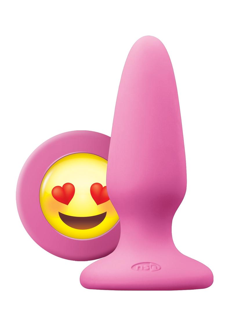 Mojis Ily Butt Plug Med Pink