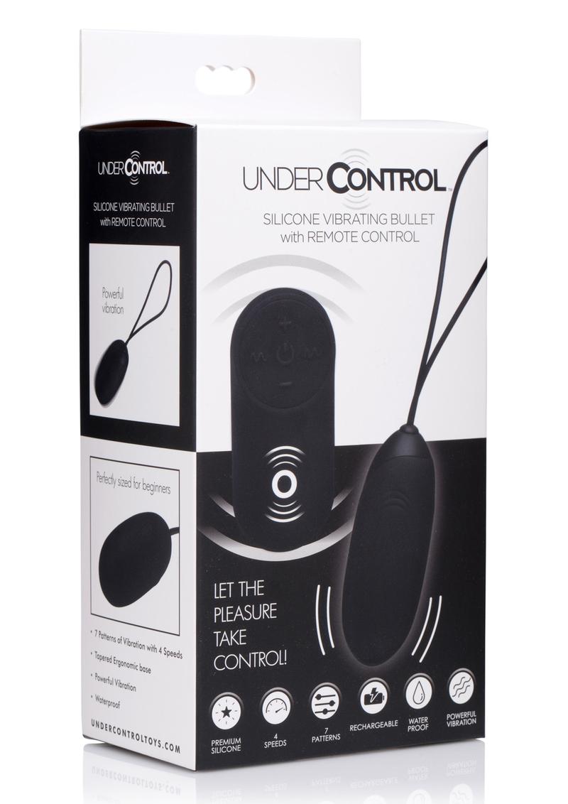 Vibrador Bullet con control remoto Under Control