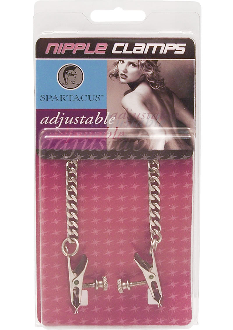 Pinzas para pezones ajustables DuckBill - Jewel Chain