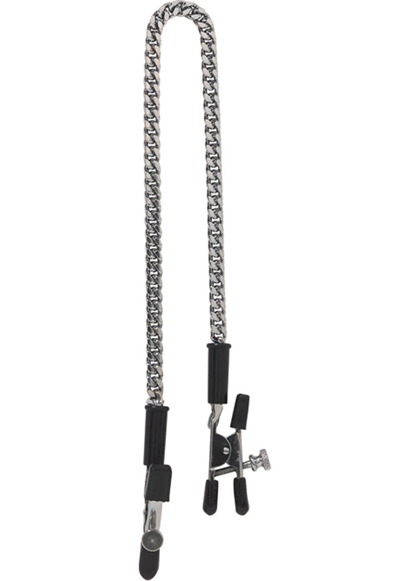 Cadena de joyas ajustable con abrazadera de punta de cocodrilo