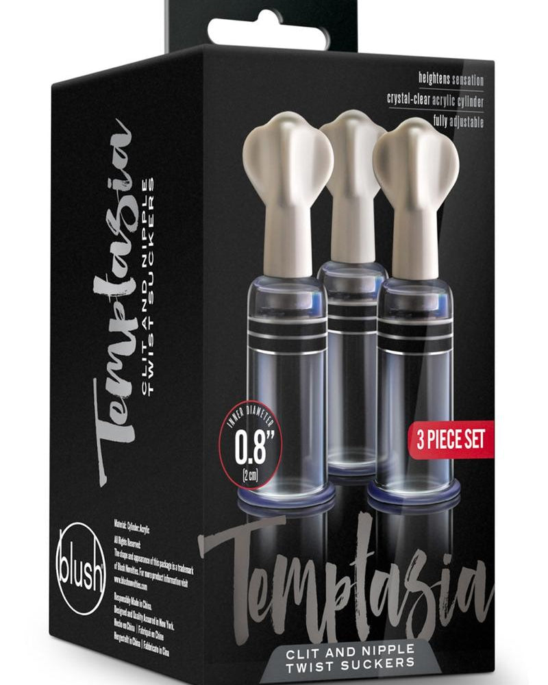 Temptasia Clit and Nipple Twist Set Clr