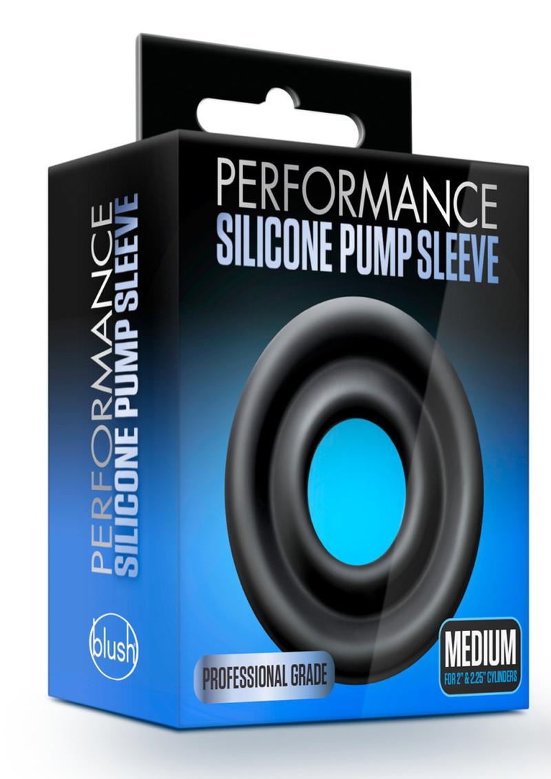 Performance Silicone Pump Sleeve Md Blk