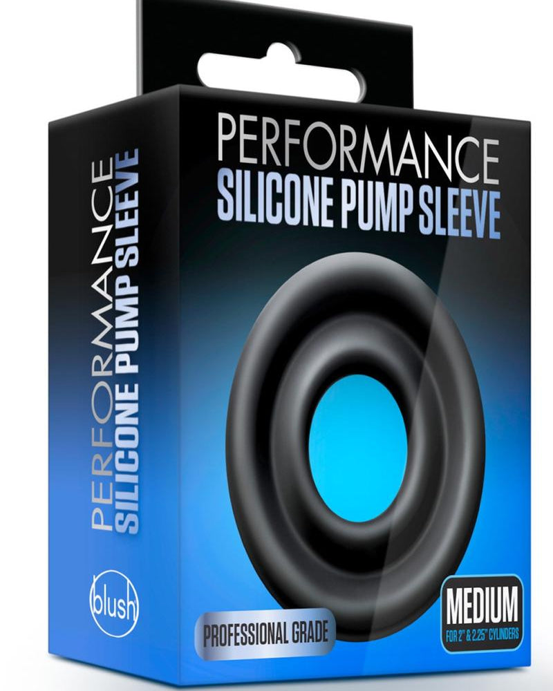 Performance Silicone Pump Sleeve Md Blk