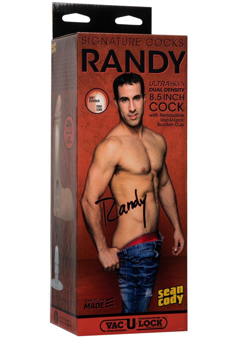 Signature Cocks Randy Ultraskyn 8.5 Non Vibrating