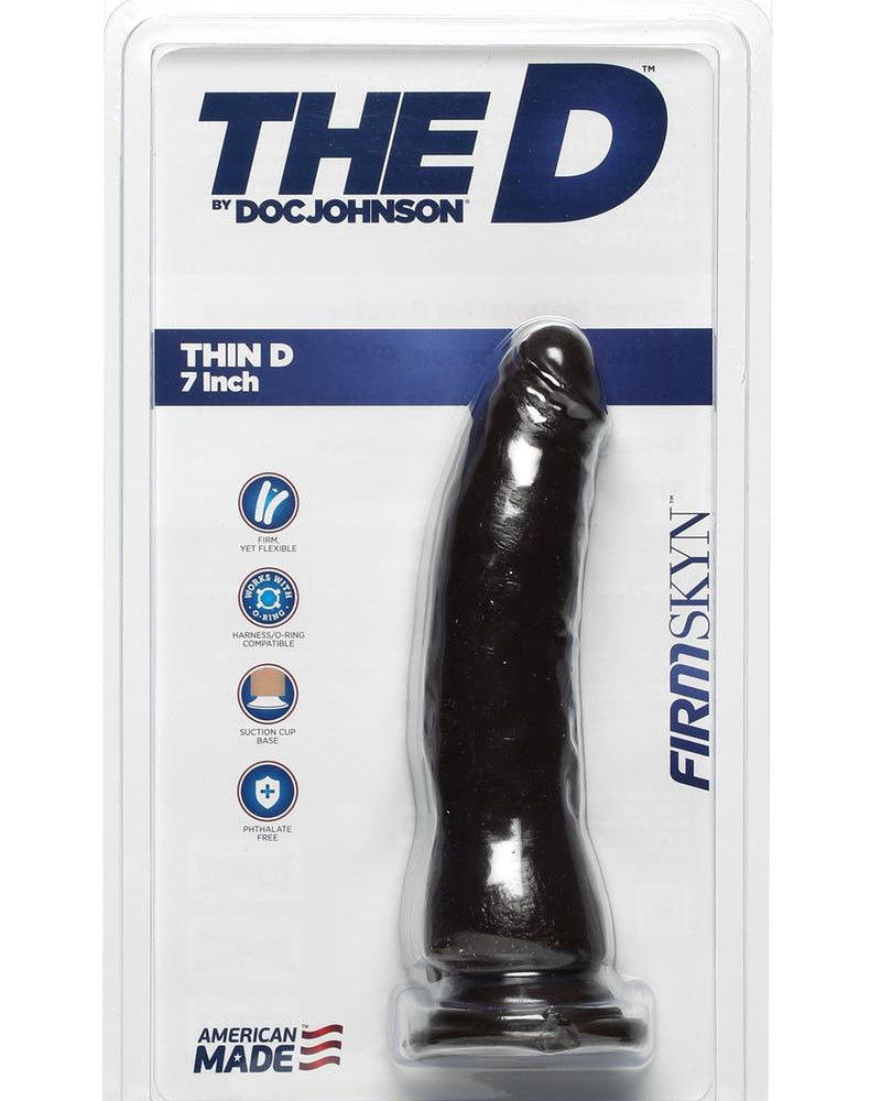 El consolador sin vibración D Thin D Firmskyn 7