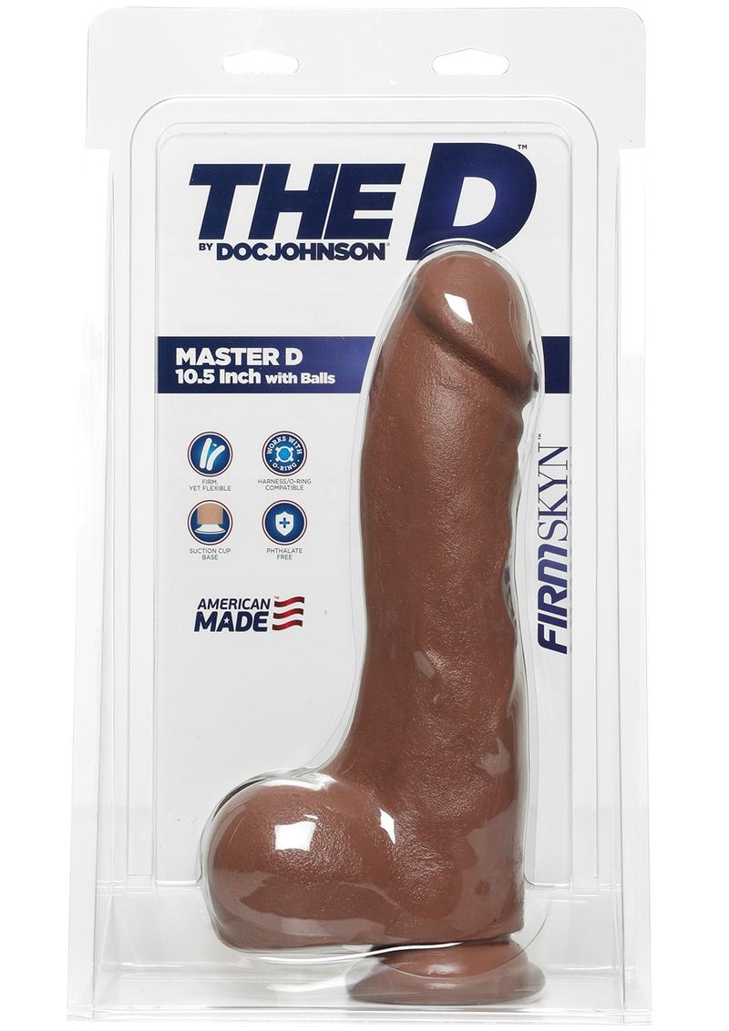 The D Master D W/balls Firmsky 10.5 Dildo Suction Base