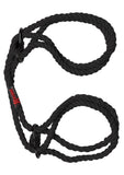 Kink Hogtied Hemp Cuffs Black