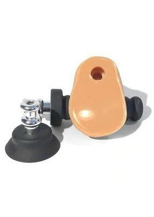 Rascal Jock Brent Silicone Cock 8 Inch Dildo With Silicone Handle and Suction Cup Base Flesh