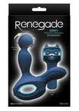 Renegade Orbit Blue Anal Rotating Prostate Stimulator Shower Proof Silicone Remote Control