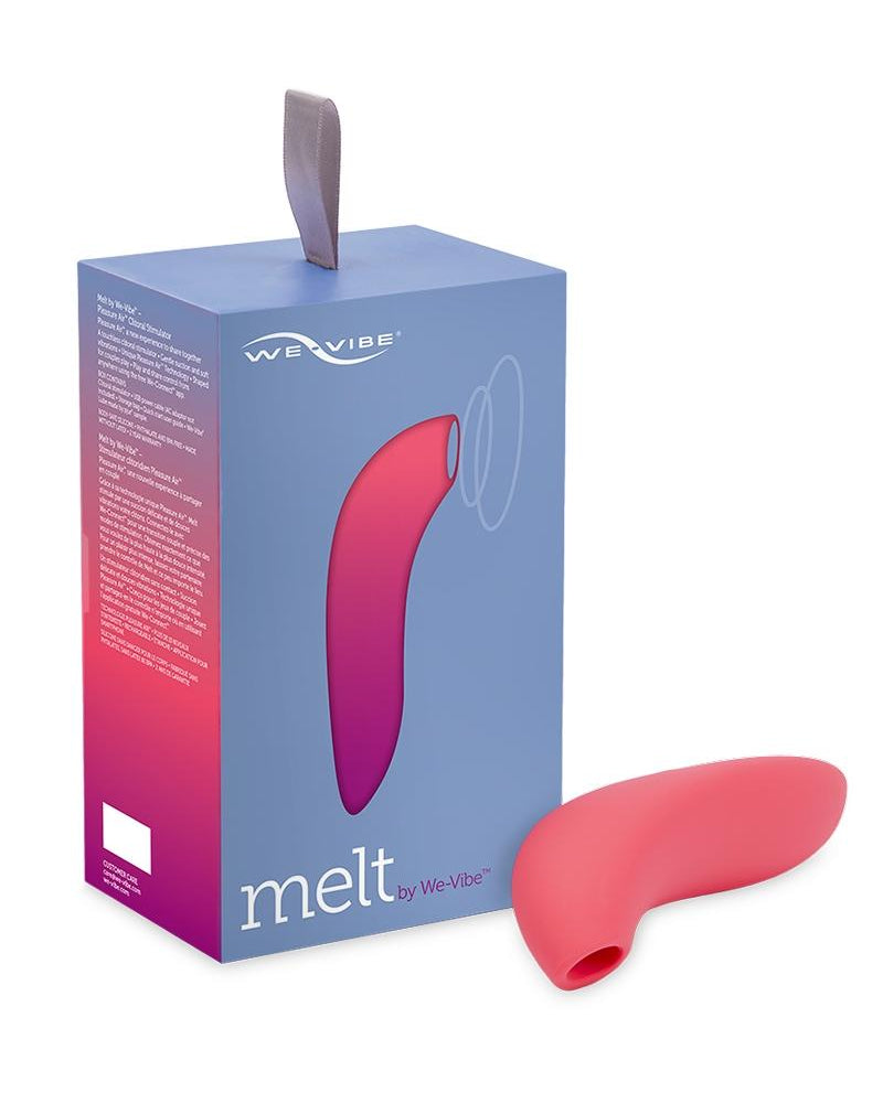 Estimulador de clítoris We Vibe Melt de silicona recargable de varias velocidades y resistente al agua