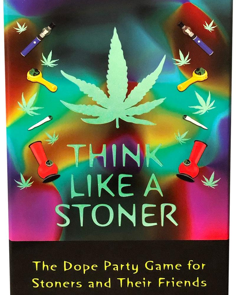 Think Like A Stoner Card Games Novelty Item