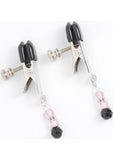 Pink Beaded Clamps - Broad Tip