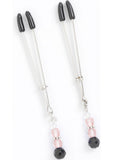 Pink Beaded Clamps - Tweezer