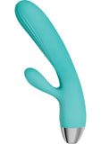 Adam and Eve - Eve`s Pulsating Dual Massager Waterproof - Teal