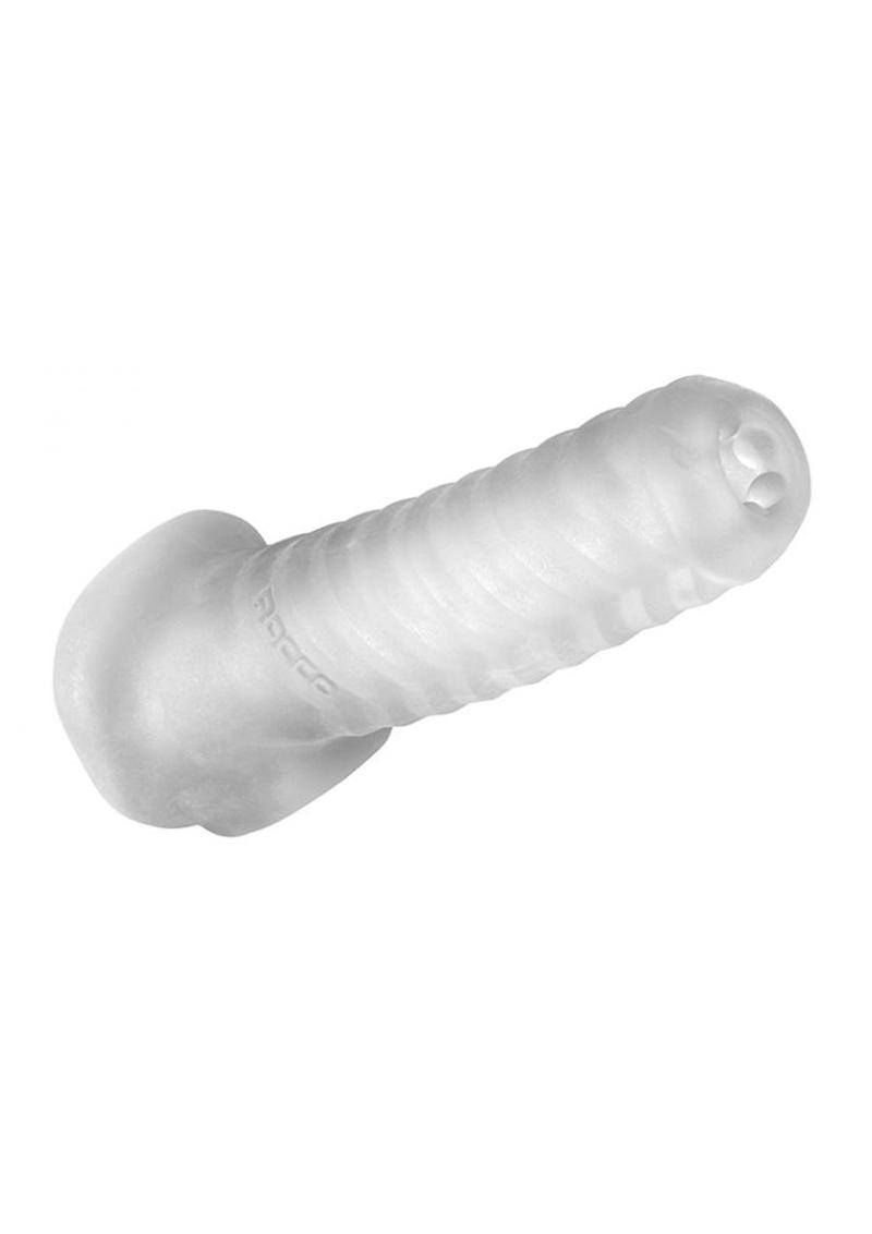 Funda para pene de silicona transparente sin vibración Rocco Big Breeder Sleeve