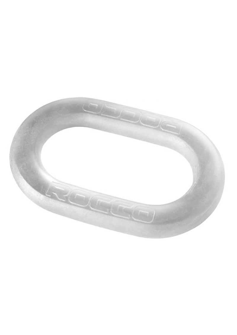 Rocco 3 Way Wrap Ring Silicone Cockring Clear