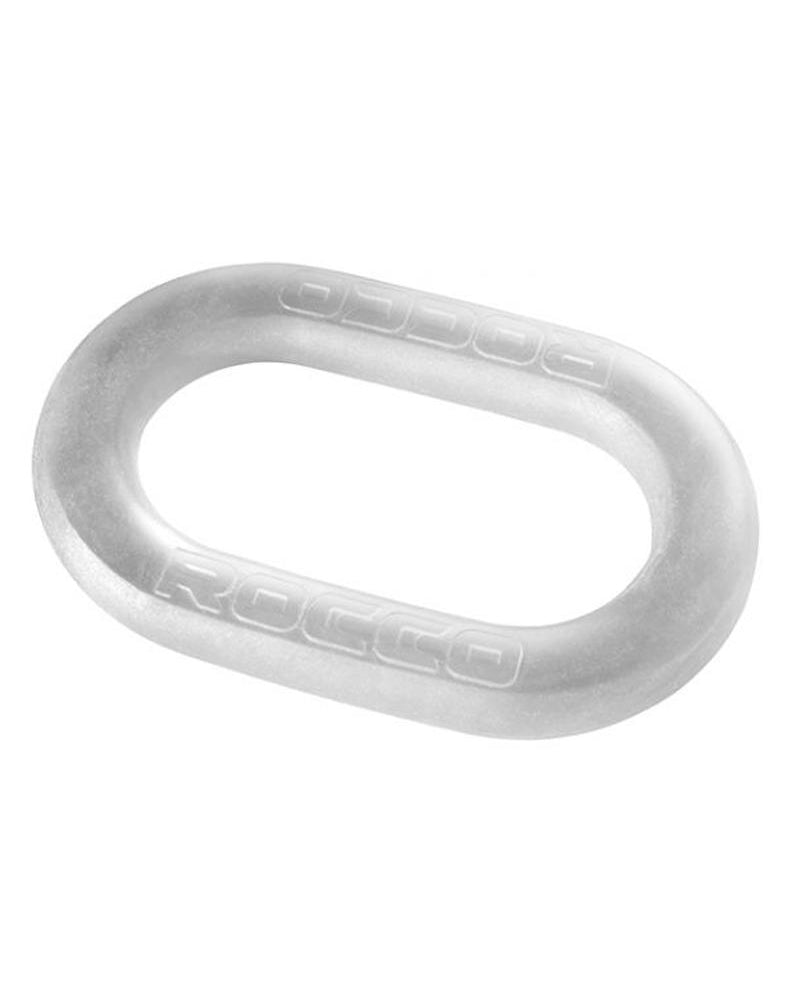 Rocco 3 Way Wrap Ring Silicone Cockring Clear