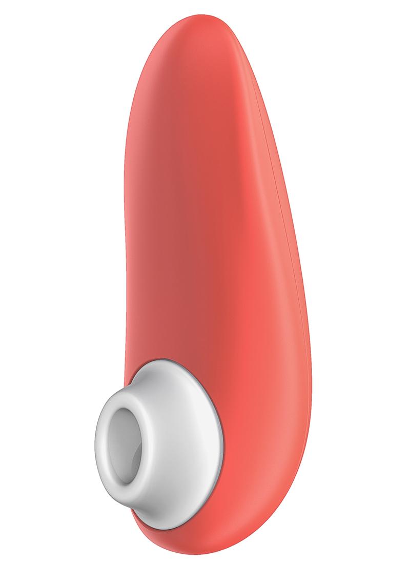 Estimulador de clítoris Womanizer Starlet 2 recargable resistente al agua de silicona coral