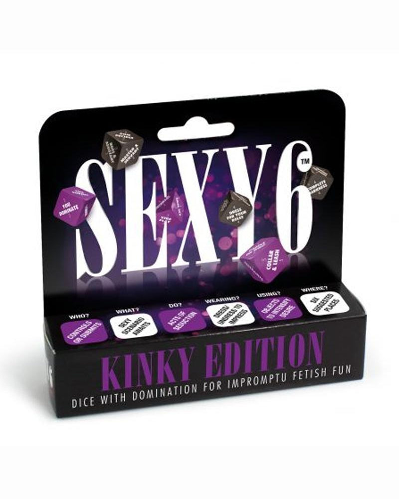 Sexy 6 Kinky Ed Dice Game Couples Play Purple