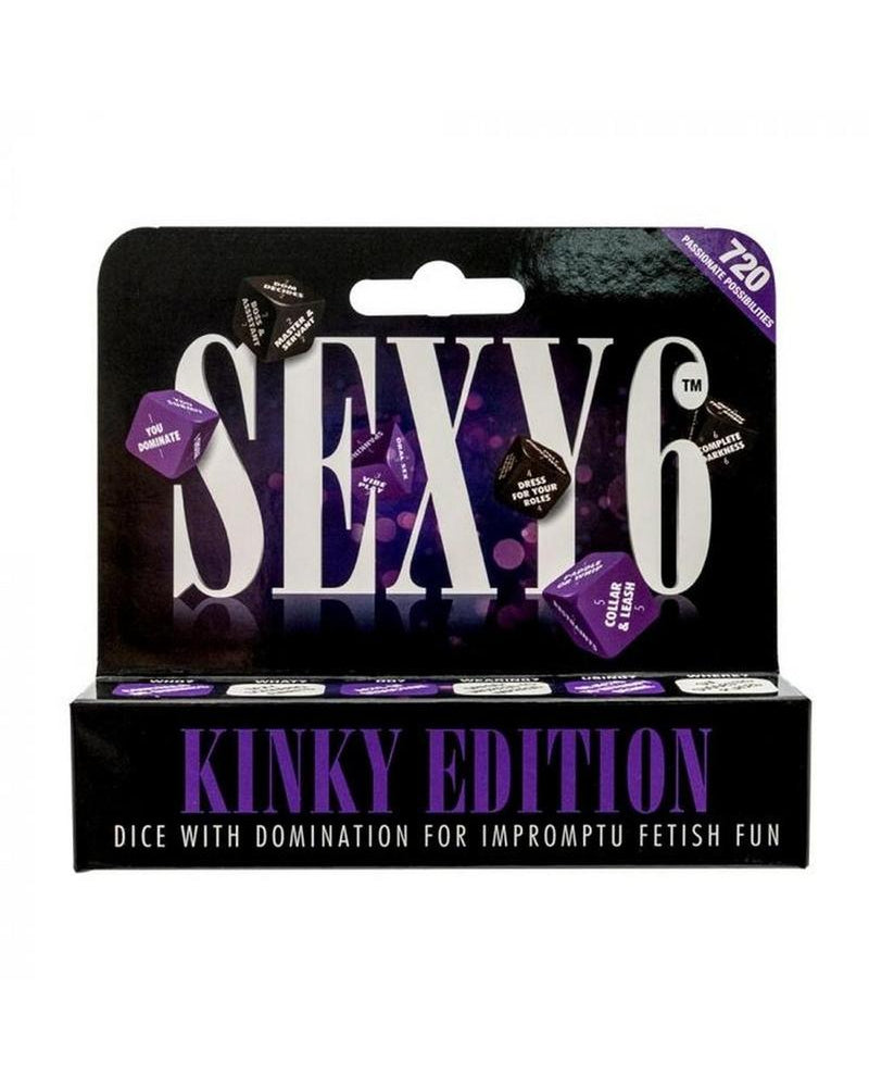 Sexy 6 Kinky Ed Dice Game Couples Play Purple
