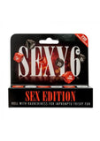 Sexy 6 Sex Ed Dice Game Couples Play Red