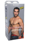 Man Squeeze Randy Ultraskyn Stroker Variable Pressure Anal Masturbator Textured Flesh