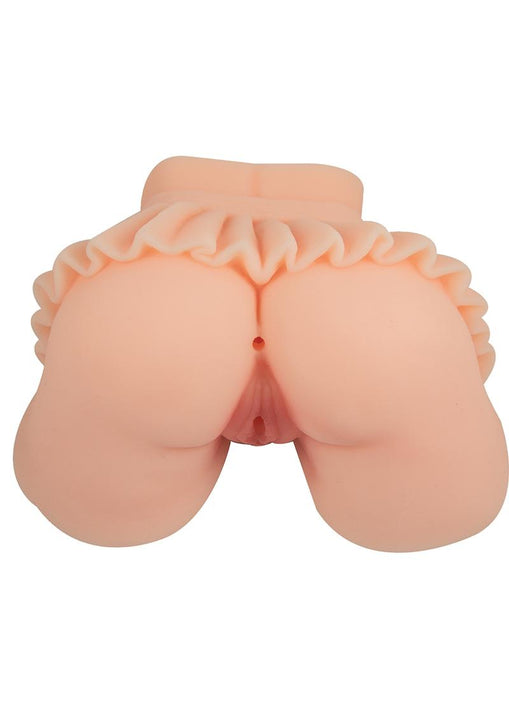 Masturbador Siempre Caliente Colegiala Coño y Culo Sin Vibración Impermeable Carne