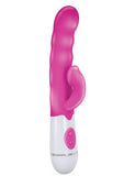 Energize Her Tickler Massager Dual Motors Clitoral Tickler Silicone Pink