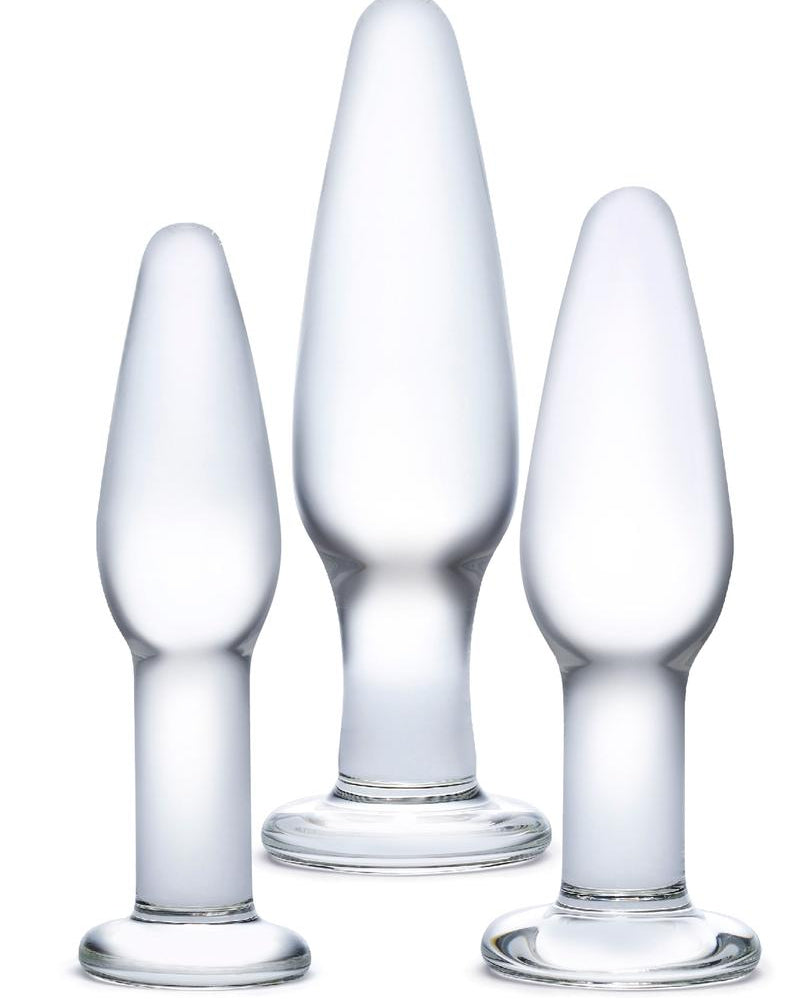 Glas Anal Training 3 Piece Set Glass Clear