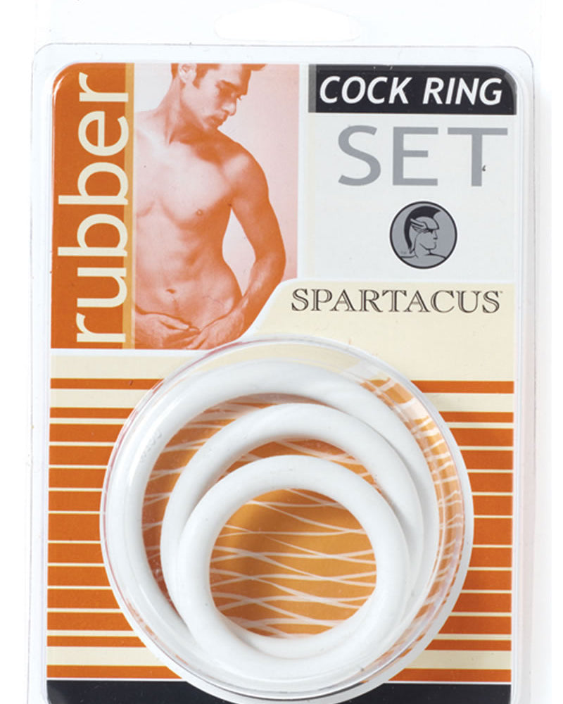 White Rubber C Ring Set