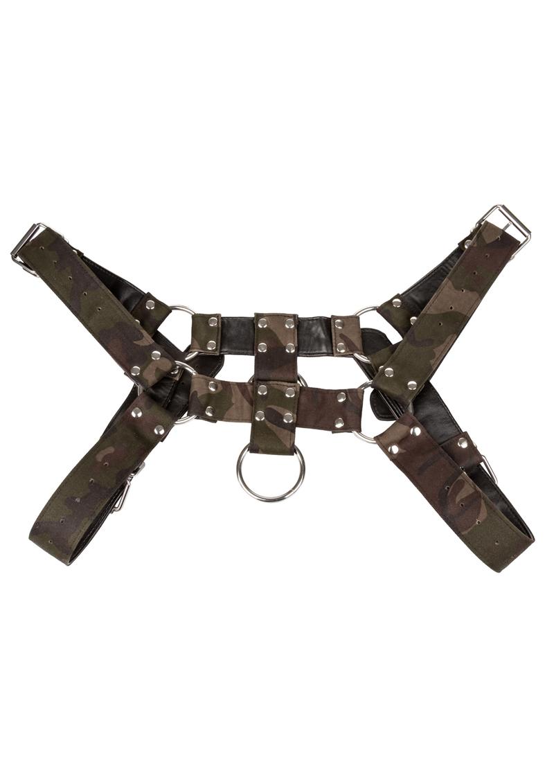 Colt Camo Chest Harness Bondage