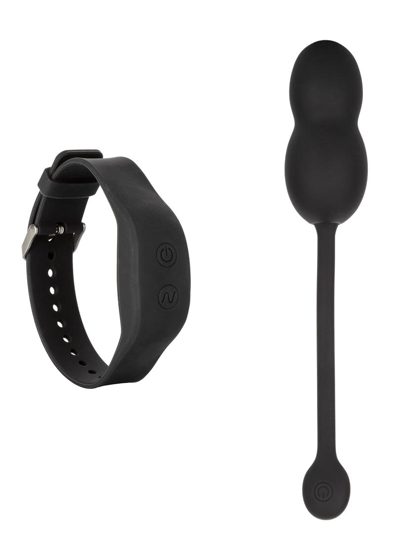 Pulsera con control remoto ultra suave, sistema Kegel recargable, resistente al agua