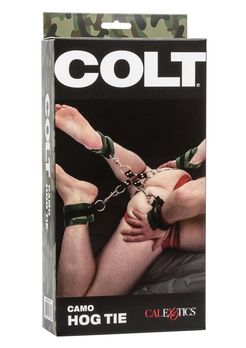 Colt Camo Hog Tie Adjustable Wrist and Ankle Cuffs Bondage