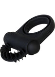 Zero Tolerance  Bell Ringer Cockring Silicone USB Rechargeable  Multi Speed Waterproof Black