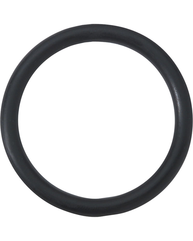 Anillo C de caucho negro - 2