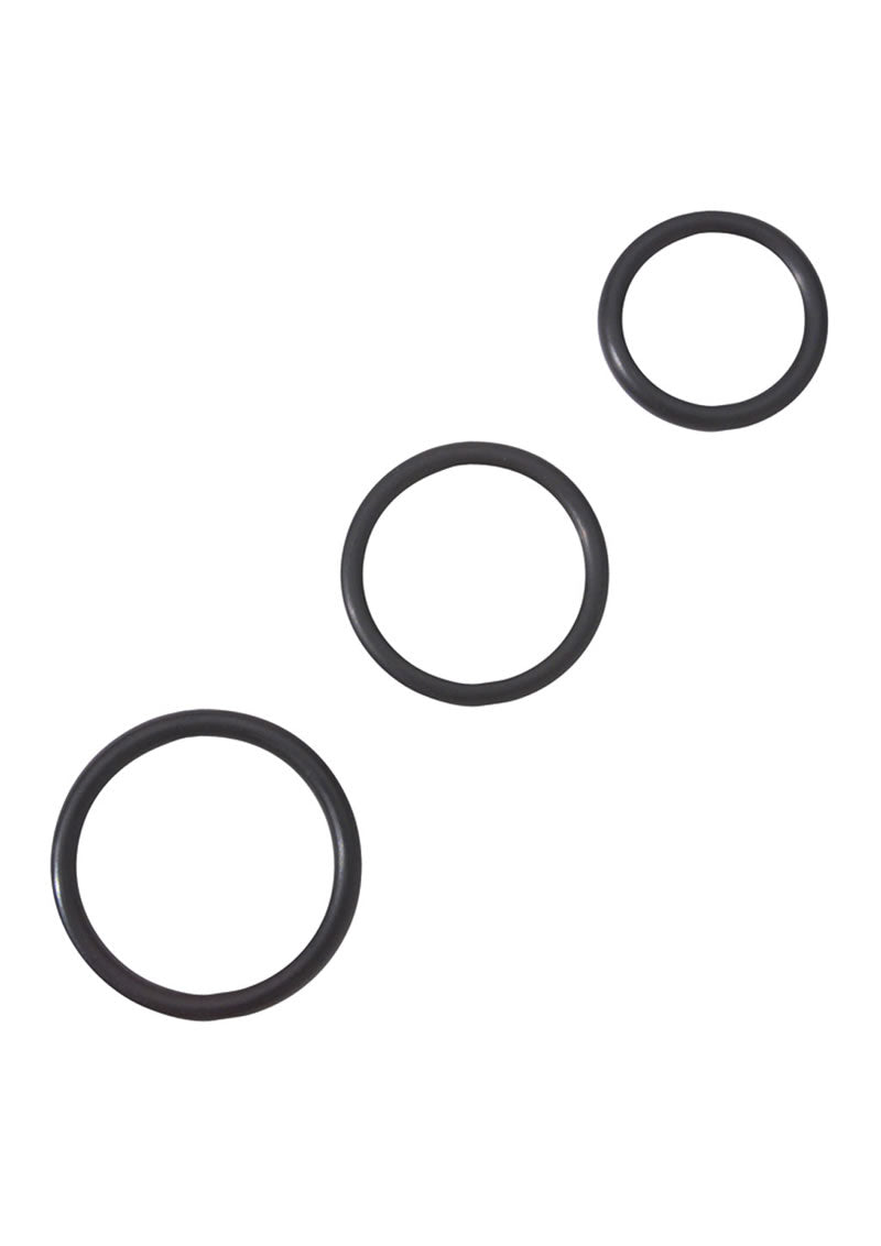 Black Rubber C Ring Set