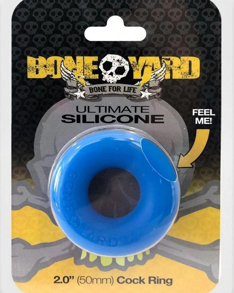 Boneyard Ultimate Silicone Ring Blue