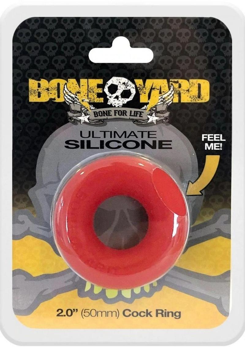 Boneyard Ultimate Silicone Ring Red