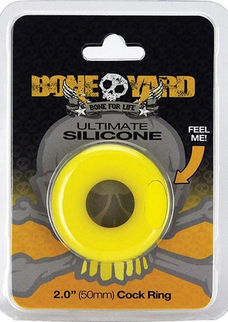 Boneyard Ultimate Silicone Ring Yellow