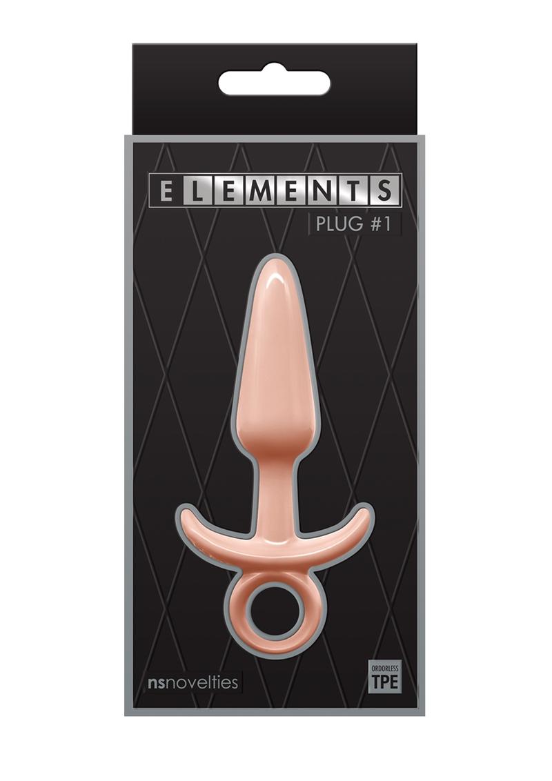 Elements Plug 01 Anal Plug Non Vibrating White