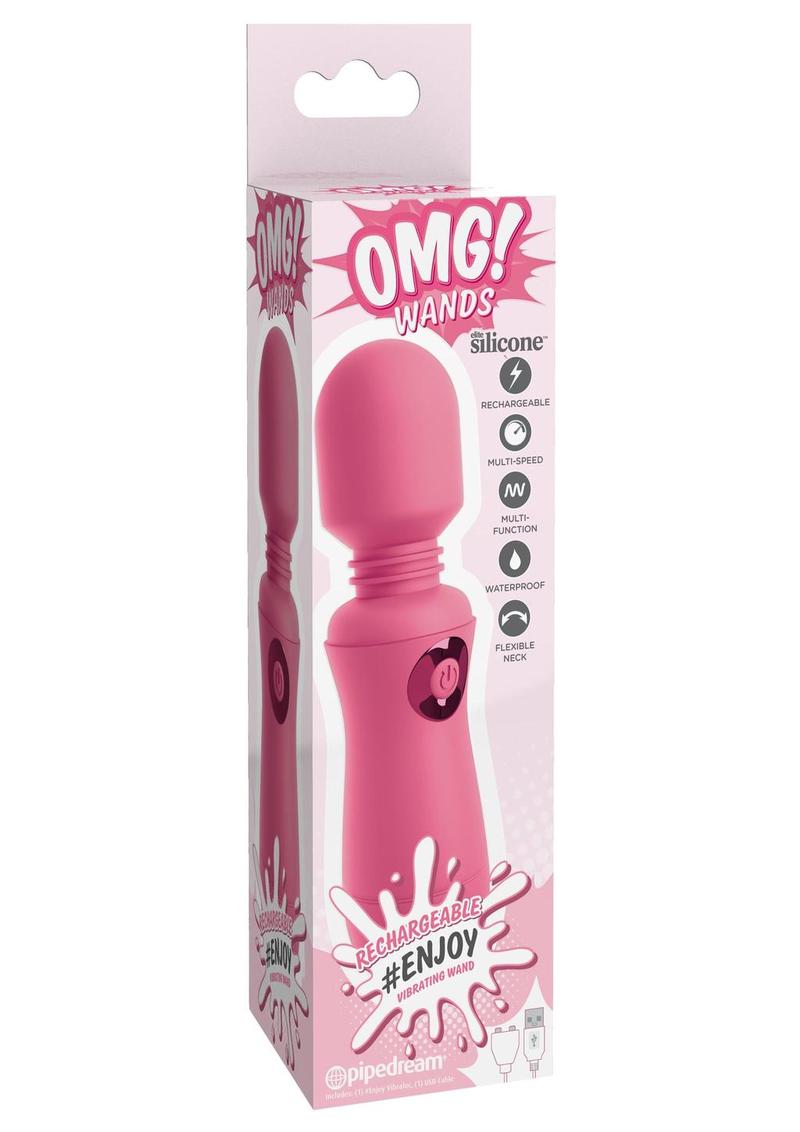 Omg Wands Enjoy Recharge Vibe Wand Pink