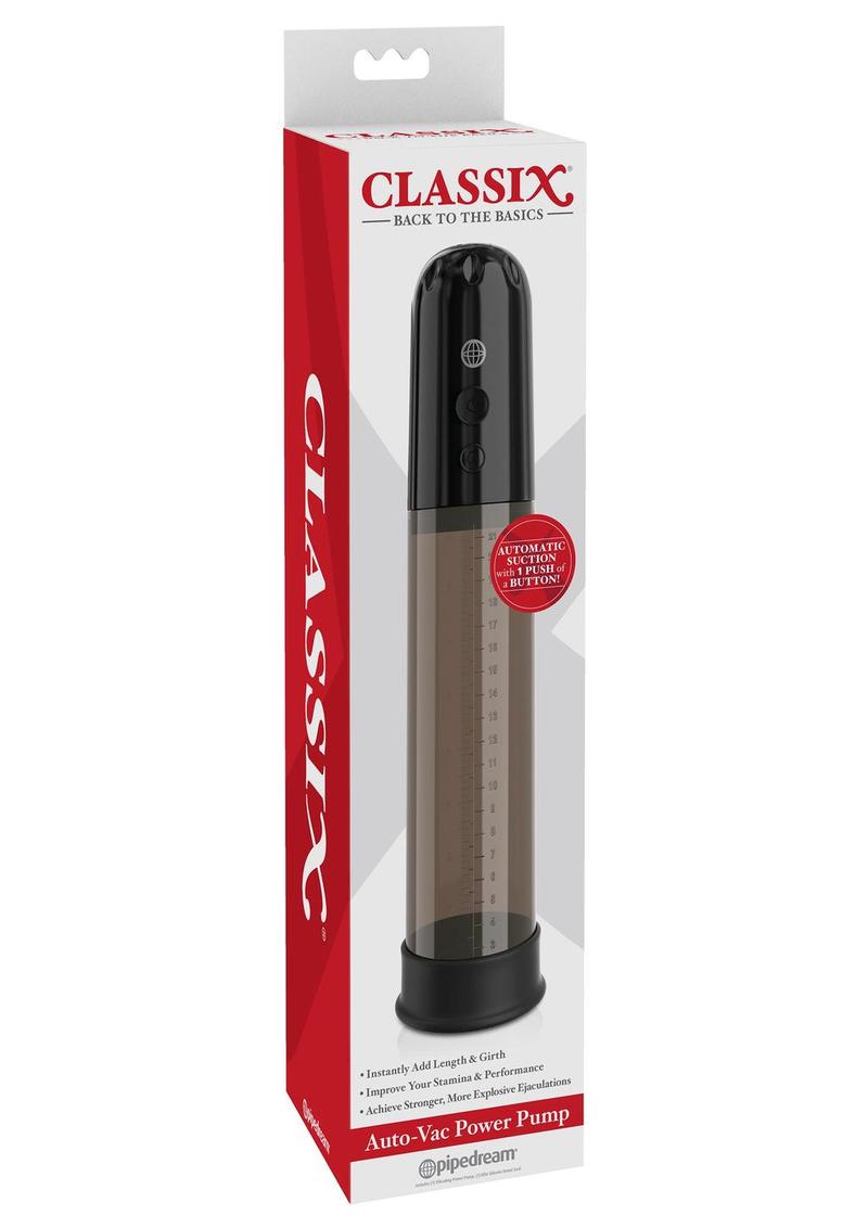 Classix Auto Vac Power Pump Black