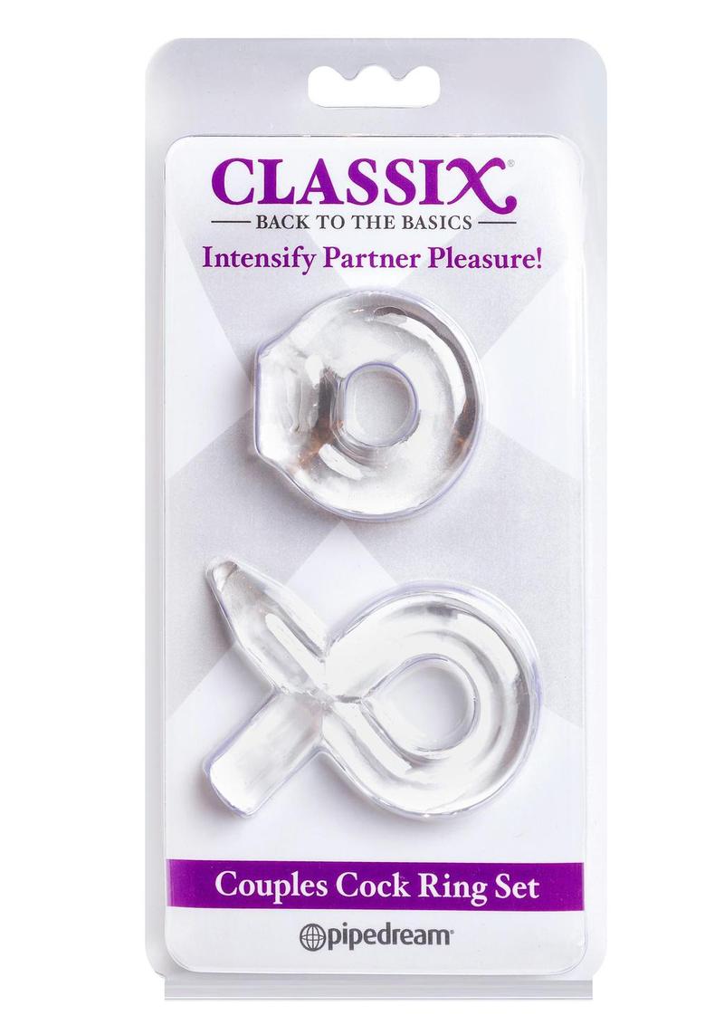 Classix Couples Cock Ring Set Clr