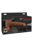 Ff Hollow Squirt Strapon con bolas 7,5 Tn