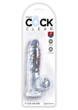 Kc 5 Cock W/balls Clear