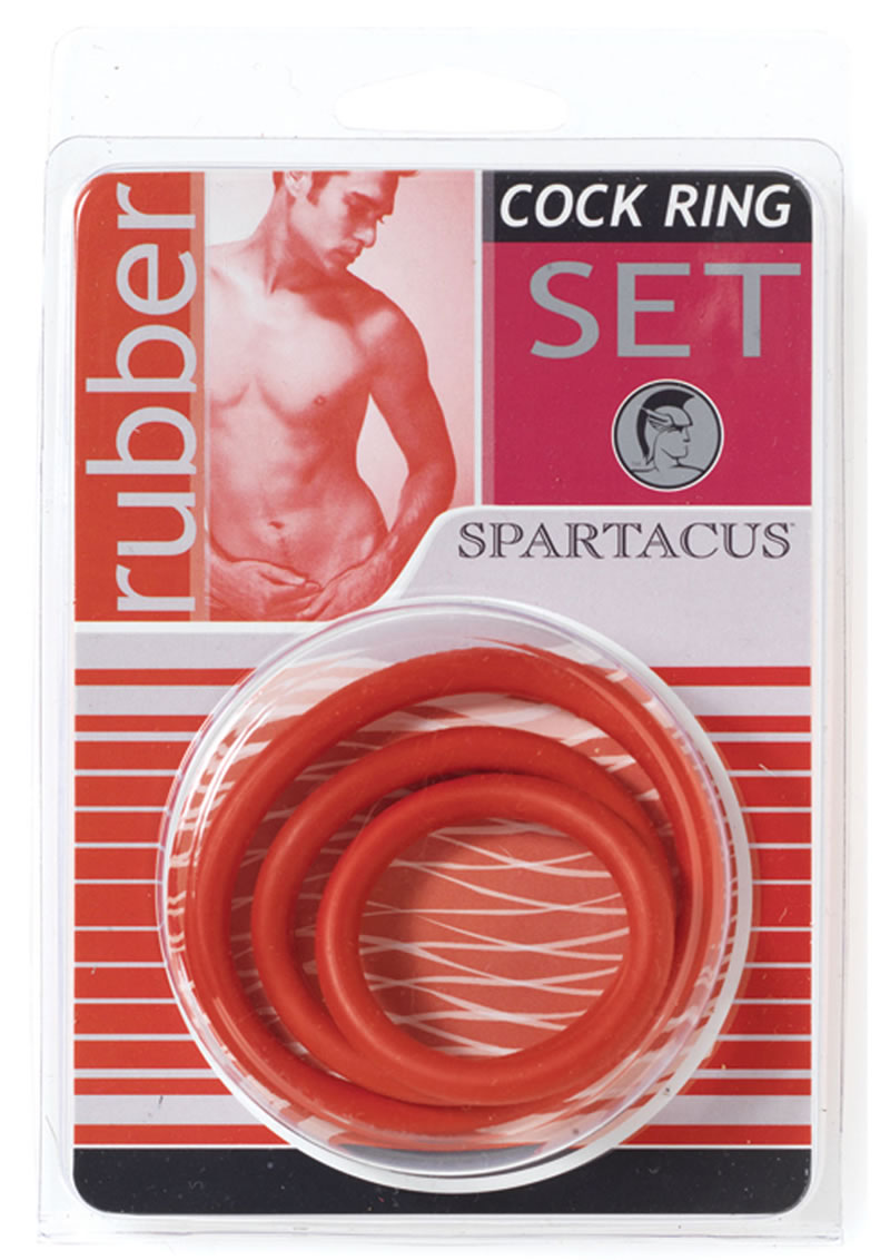 Red Rubber C Ring Set