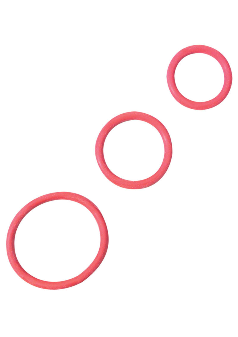 Red Rubber C Ring Set