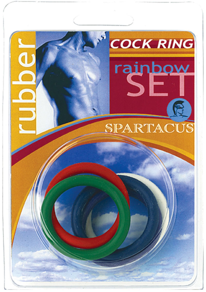 Rainbow Rubber C Ring 5 Pack - 1 1/4