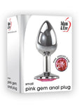 Adam and Eve - Anal Plug Non Vibrating- Pink Gem - S/M/L