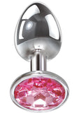 Adam and Eve - Anal Plug Non Vibrating- Pink Gem - S/M/L